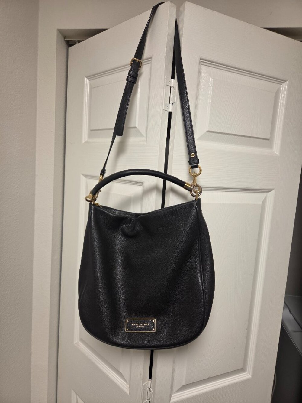 Leather Mark Jacob bag .